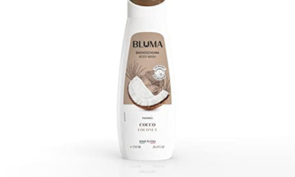 BLUMA Seife & Lotion Dispenser – Kokos, Weiß, 750 ml