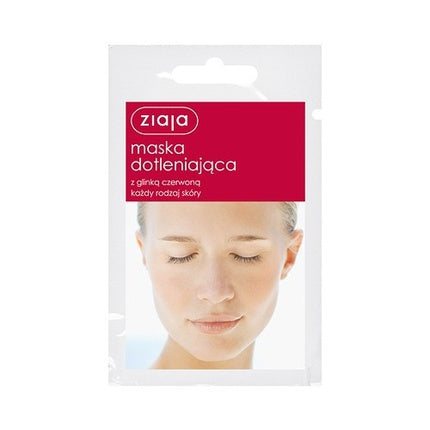 Ziaja Sauerstoffspendende Clay Maske rote Tonerde 7 ml