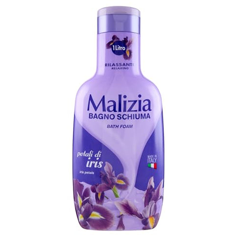 Malizia Iris Bath Foam and Body Soap 1000 ml