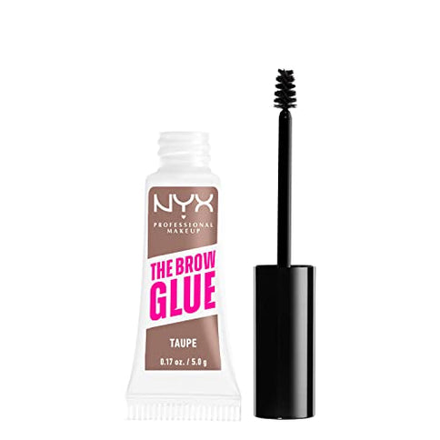 NYX Professional Makeup The Brow Glue Extreme Hold Tinted Eyebrow Gel Taupe 5 g