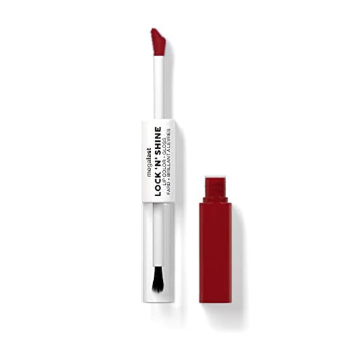 Wet 'N' Wild Megalast Lock n' Shine Dual-Ended Lip Color & Gloss Red-Y-For Me 1 ml