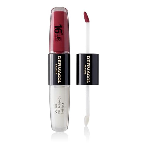 Dermacol Lang anhaltende Lippenfarbe Lippenstift Merry Berry 4 ml