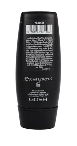 GOSH X-Ceptional Foundation 35 ml Shade 22 Mocha