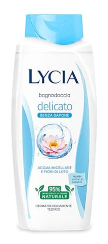 Lycia Delicato Shower Gel 750ml Bianco