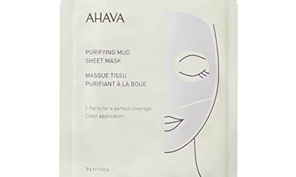 Ahava Purifying Mud Sheet Mask Dead Sea Mud