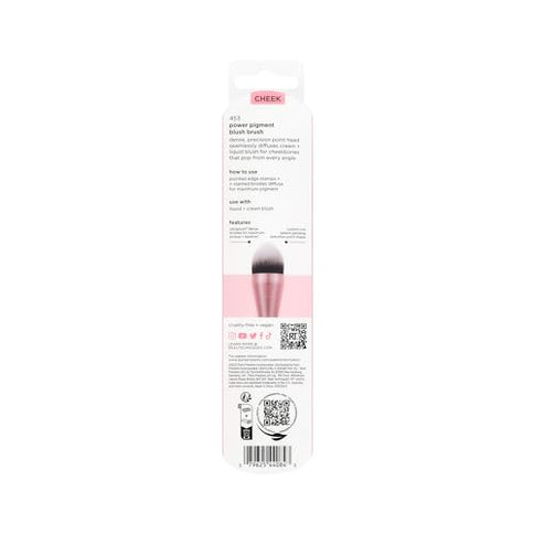 Real Techniques Power Pigment Blush Makeup Brush Rosa