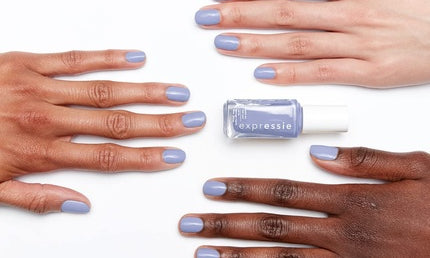 Essie Expressie Quick Drying Vegan Nail Polish No. 430 Sk8 with Destiny Purple 10ml