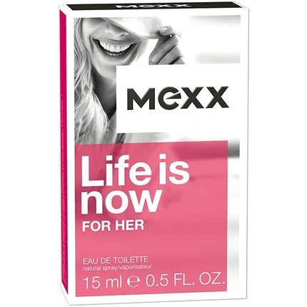Mexx Life is now for her Eau de Toilette 15ml
