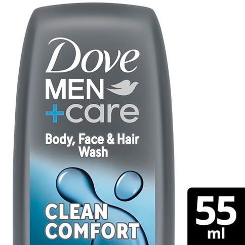 Dove Men Plus Care Clean Comfort Body & Face Wash 55 ml