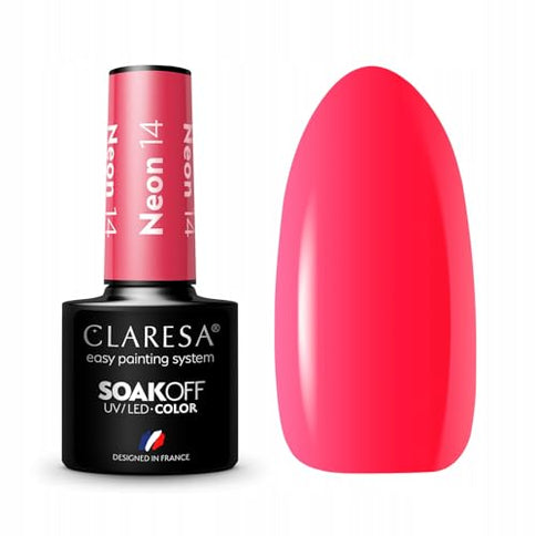 Claresa Neon UV Nail Polish Orange