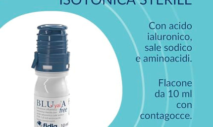 Apb Group Fidia Blue Yal A Free Sterile Isotonic Eye Drops 10 ml