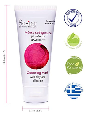 Sostar Tiefenreinigende Tonmaske 75 ml