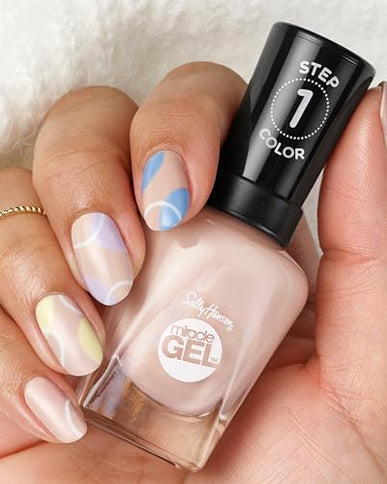 Sally Hansen Miracle Gel 187 Sheer Happiness Nail Polish 14.7ml