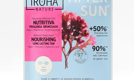Iroha Nature Aftersun Face Mask – Algen, Probiotics, Hyaluronic Acid – Anti-Aging 25 ml