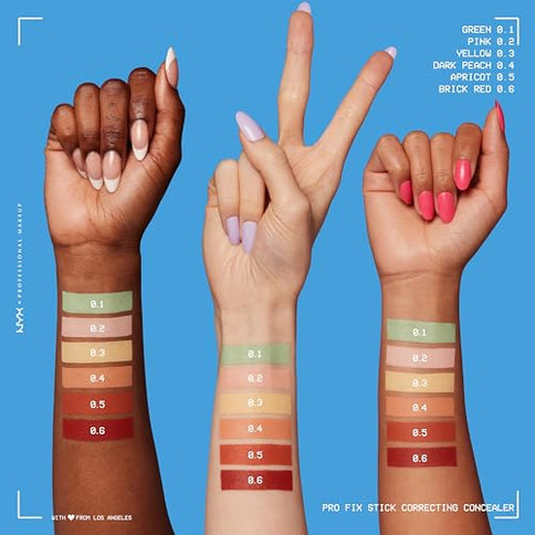 NYX Professional Makeup Pro Fix Stick Green Concealer 1.6 g