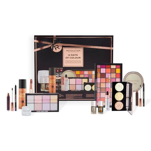 Kedoucha Makeup Revolution 12 Days Of Colour Limited Edition Advent Calendar Bronze