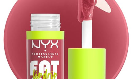 NYX Professional Makeup Fat Oil Lip Drip Lip Gloss – Chillin Like a Villain, Glänzend, 4.8