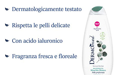 Dermomed Bath White Musk Shower Gel 650 ml
