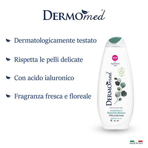 Dermomed Bath White Musk Shower Gel 650 ml