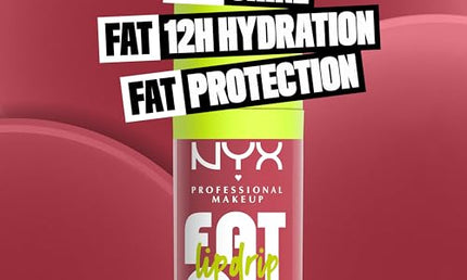 NYX Professional Makeup Fat Oil Lip Drip Lip Gloss – Chillin Like a Villain, Glänzend, 4.8