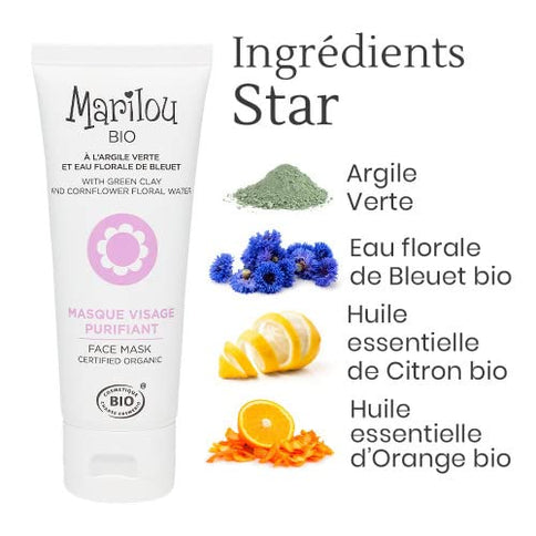 Marilou Bio Purifying Face Mask 75 ml