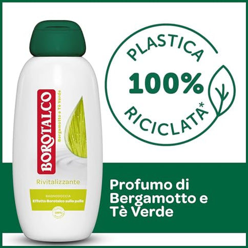 Borotalco Rivitalizzante Bath Foam Bergamot & Green Tea 450 ml