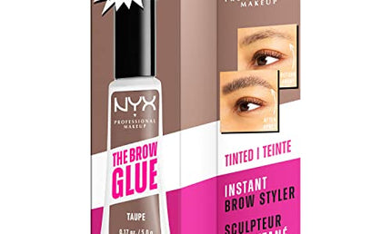 NYX Professional Makeup The Brow Glue Extreme Hold Tinted Eyebrow Gel Taupe 5 g