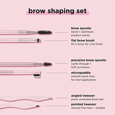 Real Techniques Brow Shaping Rose – Augenbrauen-Tools