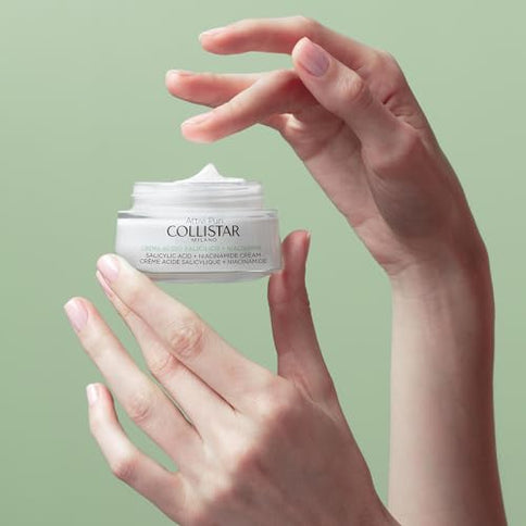 Collistar Active Pure Gesichtscreme, Salicylsäure + Niacinamid, 50 ml