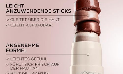 L'Oréal Paris Lumi Le Glow Highlighter Stick 7 g – 630 Cream Chic