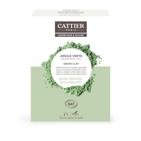 Cattier Ultra Ventilated Green Clay Mask 250g