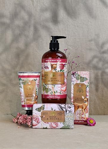 The English Soap Company Anniversary Hand Cream Rose and Peony 75ml