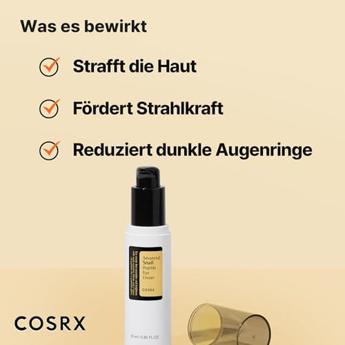 Cosrx Hydratisierende Snail Peptide Eye Cream Cranberry 25 ml