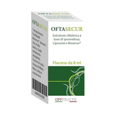 Offhealth Oftasecur Lubricating Ophthalmic Solution 8ml Unparfümiert