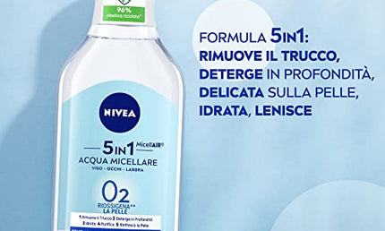 Nivea Moisturizing Micellar Water Normal Skin 400 ml