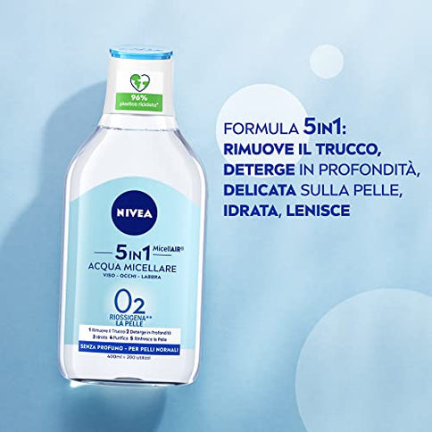 Nivea Moisturizing Micellar Water Normal Skin 400 ml