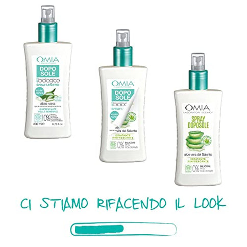 Omia Organic Aloe Vera After Sun Spray 200 ml