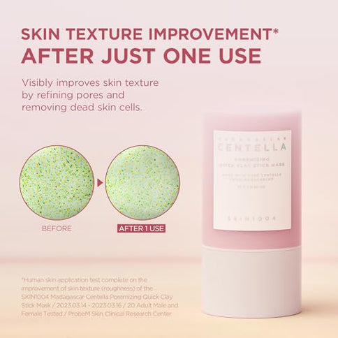 Skin1004 Madagascar Centella Poremizing Quick Clay Stick Mask 27 g