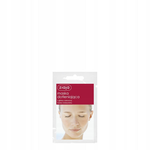 Ziaja Sauerstoffspendende Clay Maske rote Tonerde 7 ml