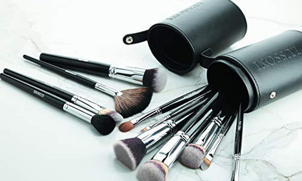 Tb Tools For Beauty LUSSONI Makeup-Pinselhalter Leder Schwarz