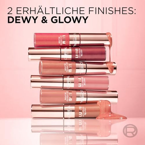 L'Oréal Paris Lumi Liquid Blush - Cool Berry 645, 10 ml