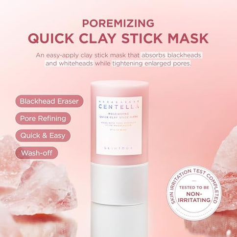Skin1004 Madagascar Centella Poremizing Quick Clay Stick Mask 27 g