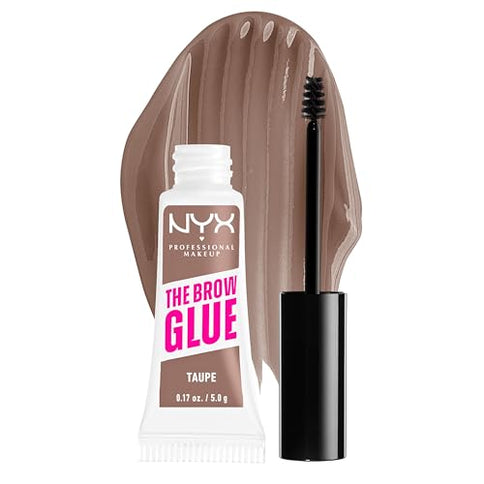 NYX Professional Makeup The Brow Glue Extreme Hold Tinted Eyebrow Gel Taupe 5 g