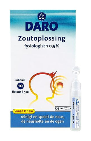 Daro Physiologische Kochsalzlösung 5ml Augentropfen