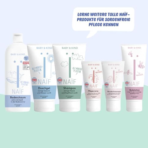 Naïf Nourishing Shampoo – Baby & Kind, 500 ml, Kokosöl
