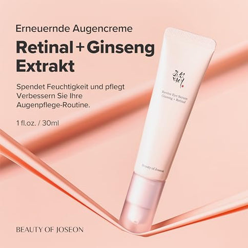 Beauty Of Joseon Revive Eye Serum – Ginseng & Retinal, 30 ml, Hellrosa