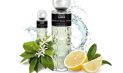 Parfums Saphir Select Blue Man Eau de Parfum for Men 200 ml
