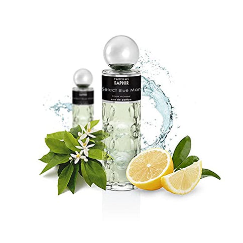 Parfums Saphir Select Blue Man Eau de Parfum for Men 200 ml