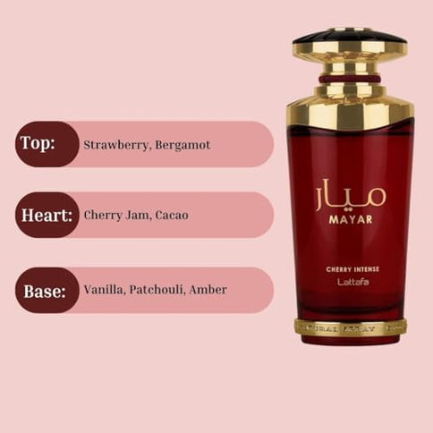 Lattafa Mayar Cherry Intense Eau De Parfum 100 ml