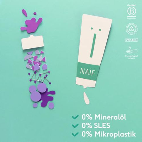 Naïf Nourishing Shampoo – Baby & Kind, 500 ml, Kokosöl